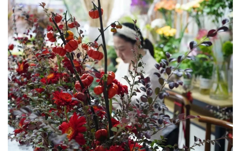 花店與線上的關(guān)系是互補，而不是對抗 ——頌花匠
